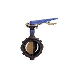 TRELOAR BUTTERFLY VALVE, Lever Operated x PTFE Seals