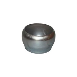 BLACK STEEL BAUER COUPLING - Weld-on Male ball