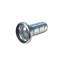 GALVANISED STEEL BAUER COUPLING - Female Socket x Hosetail