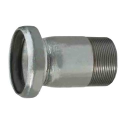 GALVANISED STEEL BAUER COUPLING - Female Socket x BSPT Male