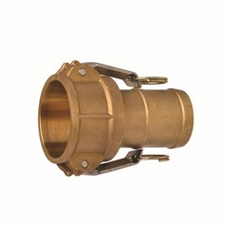 BRASS CAMLOCK COUPLER - TYPE C x Hosetail