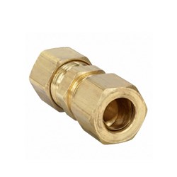 BRASS COMPRESSION FITTING x Union Connector - Metric tube