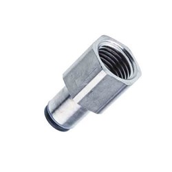 BRASS PUSH-IN TUBE CONNECTOR - Imperial x BSPP female thread