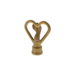 BRASS BUTTERFLY SPRINKLER - single brass spinner, BSP Female