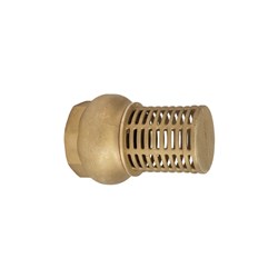 BRASS FOOT VALVE - Brass Seat x BSP Female