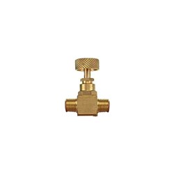 BRASS NEEDLE VALVE - BSP Male