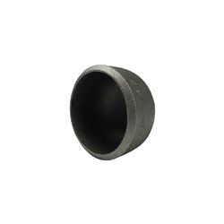 BLACK STEEL BUTTWELD CAP - Sch 40