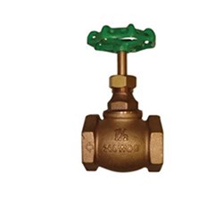 BRONZE GLOBE VALVE - Screwed in bonnet design, PTFE Seat x BSP Female