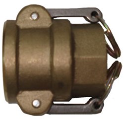 BRASS CAMLOCK COUPLER - TYPE D x NPT Female