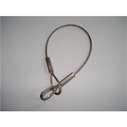 304 STAINLESS STEEL LANYARD - CAMLOCK