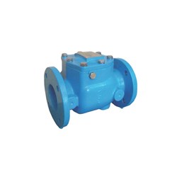 CAST IRON SWING CHECK VALVE - Flanged Table D, Resilient Seat