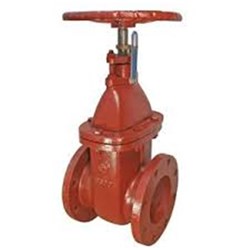 CAST IRON GATE VALVE - Non Rising Stem, Flanged Table D
