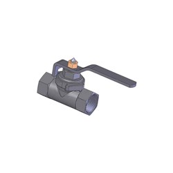 CAST IRON BALL VALVE - BSP Female x BSP Female, NBR seals