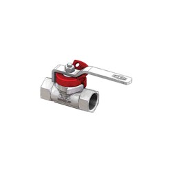 CAST IRON LOCKING BALL VALVE - BSP Female, NBR seals