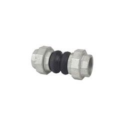 EPDM Double Bellows x Female Union, galvanised