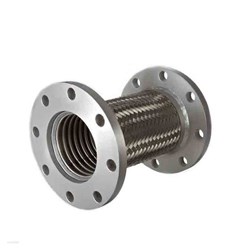 SS PUMP CONNECTOR - Single Braid x Table E 316 stainless steel flanges