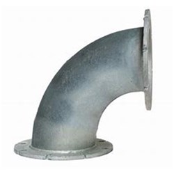 GAL FLANGED 90 ELBOW Fixed Flanges