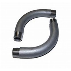 GALVANISED IRON PIPE FITTING - 90 BEND x BSP Male x Male