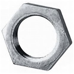 GALVANISED IRON PIPE FITTING - LOCKING BACKNUT x BSP Female