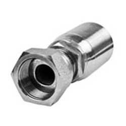 HYDRAULIC HOSE CRIMP COUPLING - BSP Female Flat Face