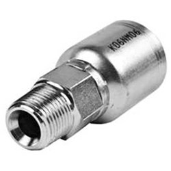 HYDRAULIC HOSE CRIMP COUPLING - NPT Male