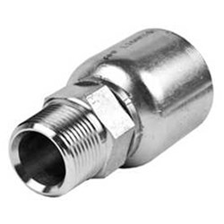 HYDRAULIC HOSE CRIMP COUPLING - BSPT Male