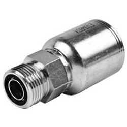 HYDRAULIC HOSE CRIMP COUPLING - ORFS Male