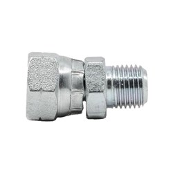 HYDRAULIC GAUGE ADAPTOR - BSP Female Swivel x BSPT Male