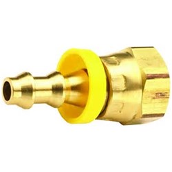 PUSH-ON BARBED HOSE FITTING - BSPP Female Swivel