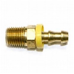 PUSH-ON BARBED HOSE FITTING - BSPT Male