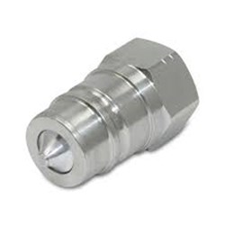 HYDRAULIC COUPLER POPPET TYPE ADAPTOR