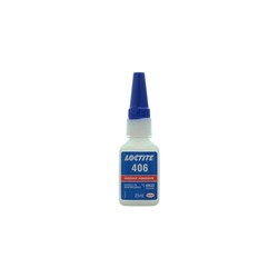 LOCTITE 406 is a low viscosity, fast curing INSTANT ADHESIVE for bonding plastics and elastomeric materials. 