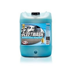 HI-TEC OILS FLEETWASH- detergent formulation inorganic phosphates for removing dirt, mud, oil film and road grime from all washable surfaces.