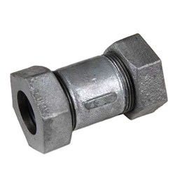 GALVANISED IRON PIPE FITTING - COMPRESSION COUPLING for Pipe