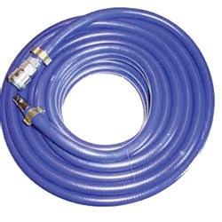 PVC BLUE AIRLINE HOSE - RYCO Series 200 Quick Disconnect Crimped Socket & Plug