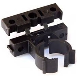 POLYETHYLENE SUPPORT CLIP - Metric pipe