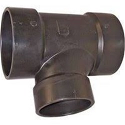 POLYETHYLENE DRAINAGE PIPE UNION TEE