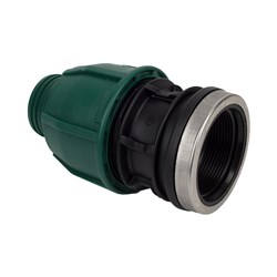 NYGLASS RURAL COMPRESSION CONNECTOR - BSPT Female