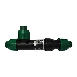 NYGLASS RURAL COMPRESSION TELESCOPIC CONNECTOR - TEE Pipe Union