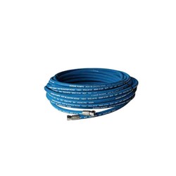 WHIP HOSE ASSY - Blue-Pro with 3/8" BSP female swivels, for 5000 psi Blasters