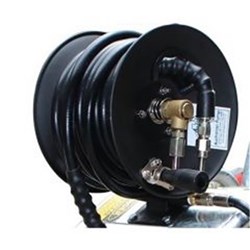 HOSE REEL KIT - 4000 PSI rated with 30 metres hose, whip hose, mounting plate