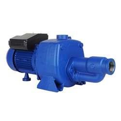 Exceptional quality, heavy duty, high demand, self-priming centrifugal twin impeller pump for water supplies in household, agricultural and civil systems.