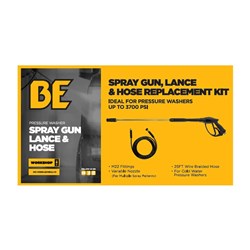 ACCESSORY KIT - Petrol Gun , Lance & 8mtr Hose Ideal for Washers  to 3700psi