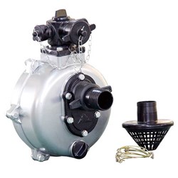 BE WET END WATER PUMP x 2" Aluminium body, twin impeller