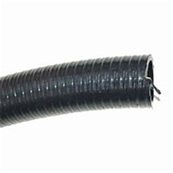 PVC PETROLEUM SUCTION & DELIVERY HOSE - Black corrugated cover, rigid helix