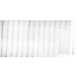 PVC SANITATION SUCTION & DELIVERY HOSE - Beige, corrugated cover, rigid helix
