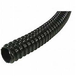 PVC MARINE BILGE SUCTION & DELIVERY HOSE - Black, corrugated, rigid helix