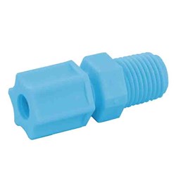 PVDF MALE CONNECTOR - BSP