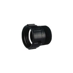 POLYPROPYLENE IBC DRUM ADAPTOR - BSPT male