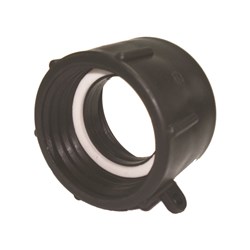 POLYPROPYLENE IBC DRUM ADAPTOR - Camlock male with dust plug